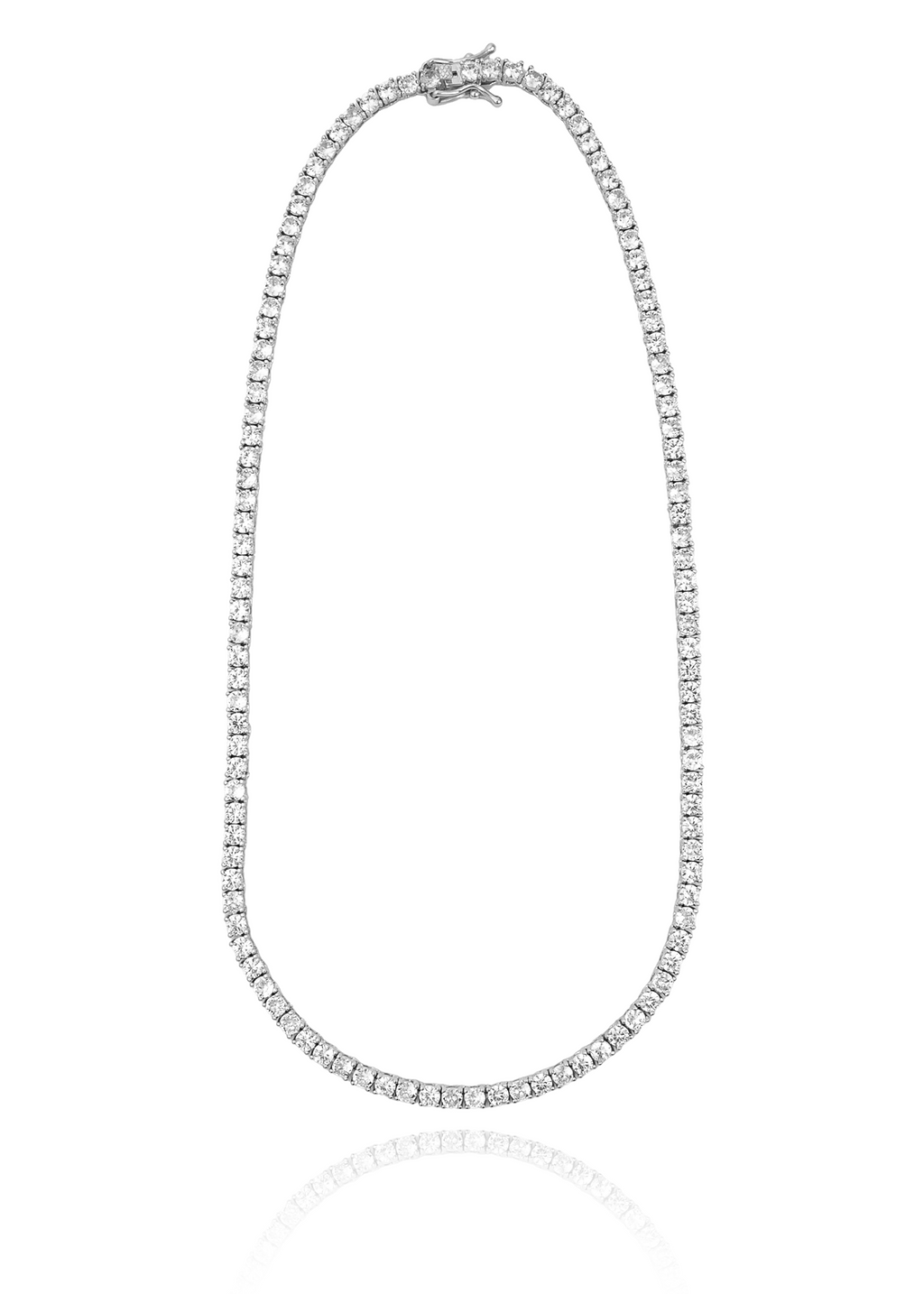4mm CZ Tennis Bracelet (I450/H101)-4