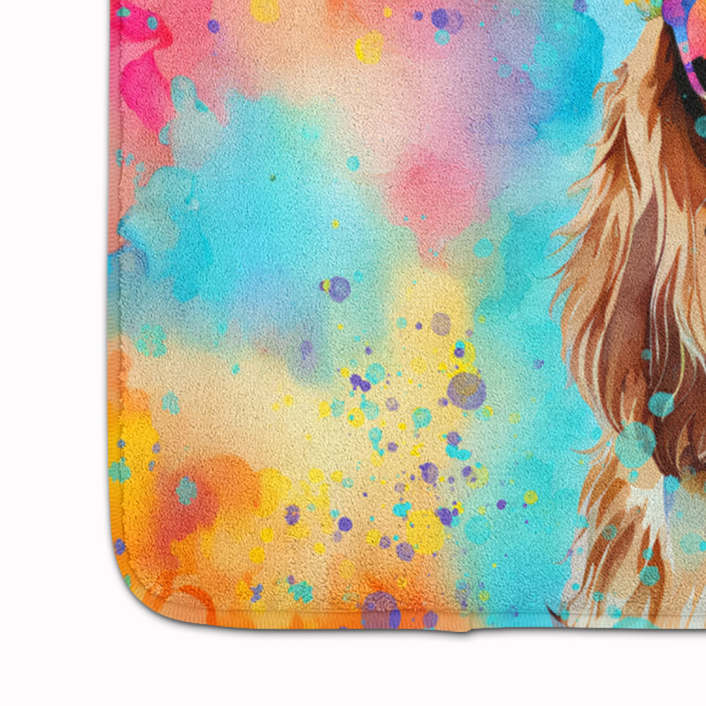 Cavalier Spaniel Hippie Dawg Memory Foam Kitchen Mat-3