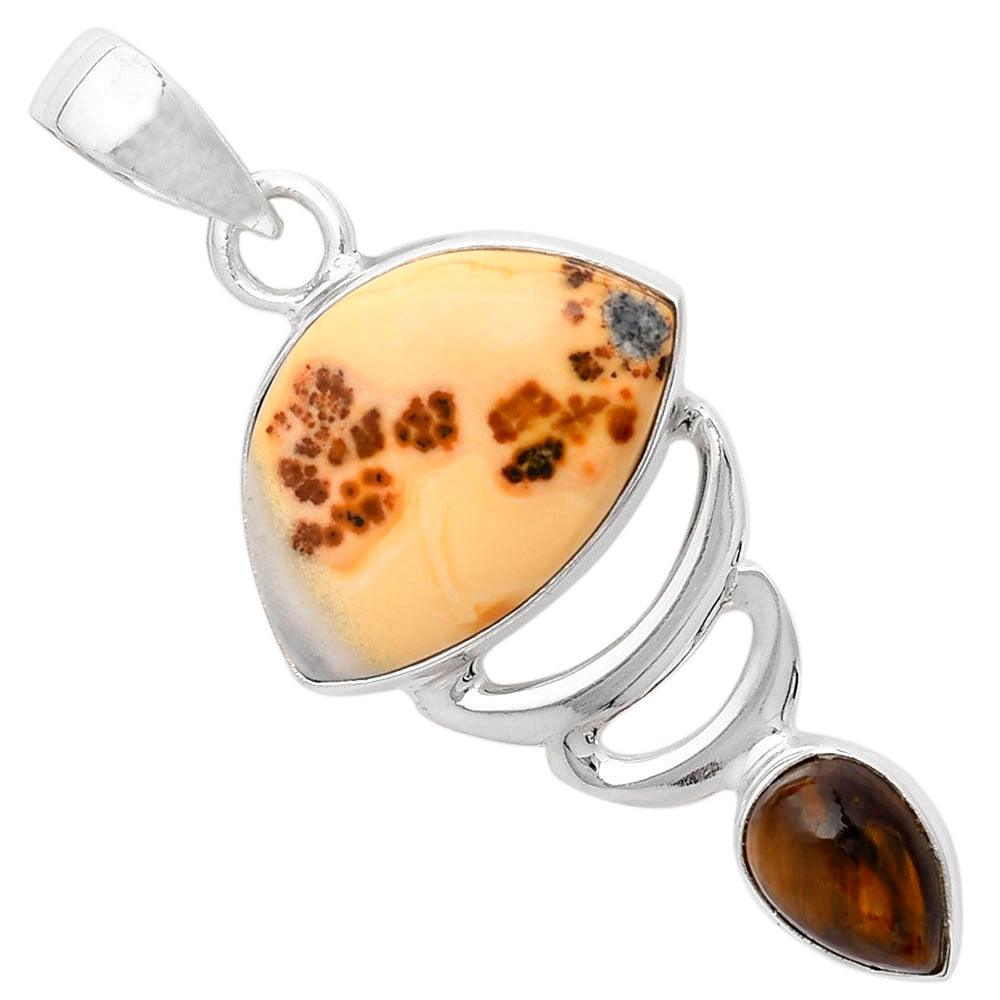 Natural Maligano Jasper & Pietersite Pendant P-1693 SDP104803-1