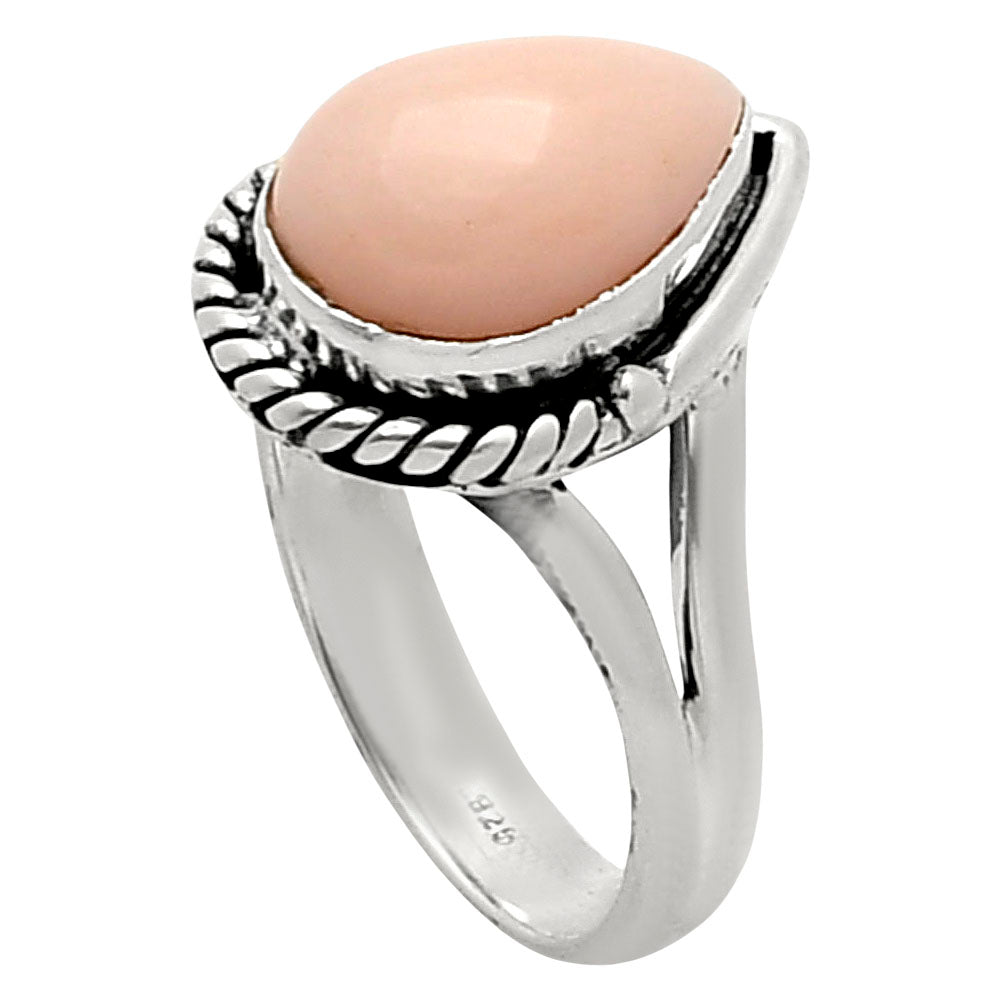 Natural Pink Opal - Australia Ring size-6 R-1153 SDR249644-1