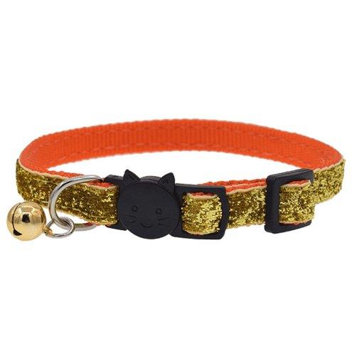 Colorful Fish Scale Cat Collar With Adjustable Bell - Stylish And Safe Pet Accessory-8