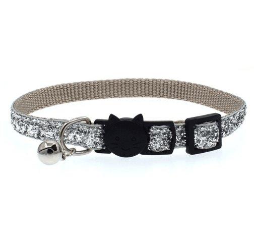 Colorful Fish Scale Cat Collar With Adjustable Bell - Stylish And Safe Pet Accessory-7