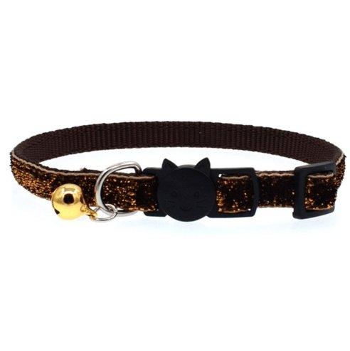 Colorful Fish Scale Cat Collar With Adjustable Bell - Stylish And Safe Pet Accessory-4