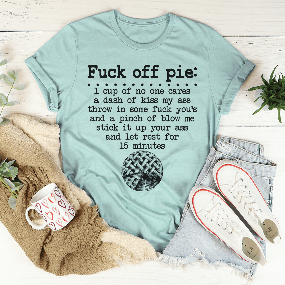 Pie Recipe T-Shirt-3