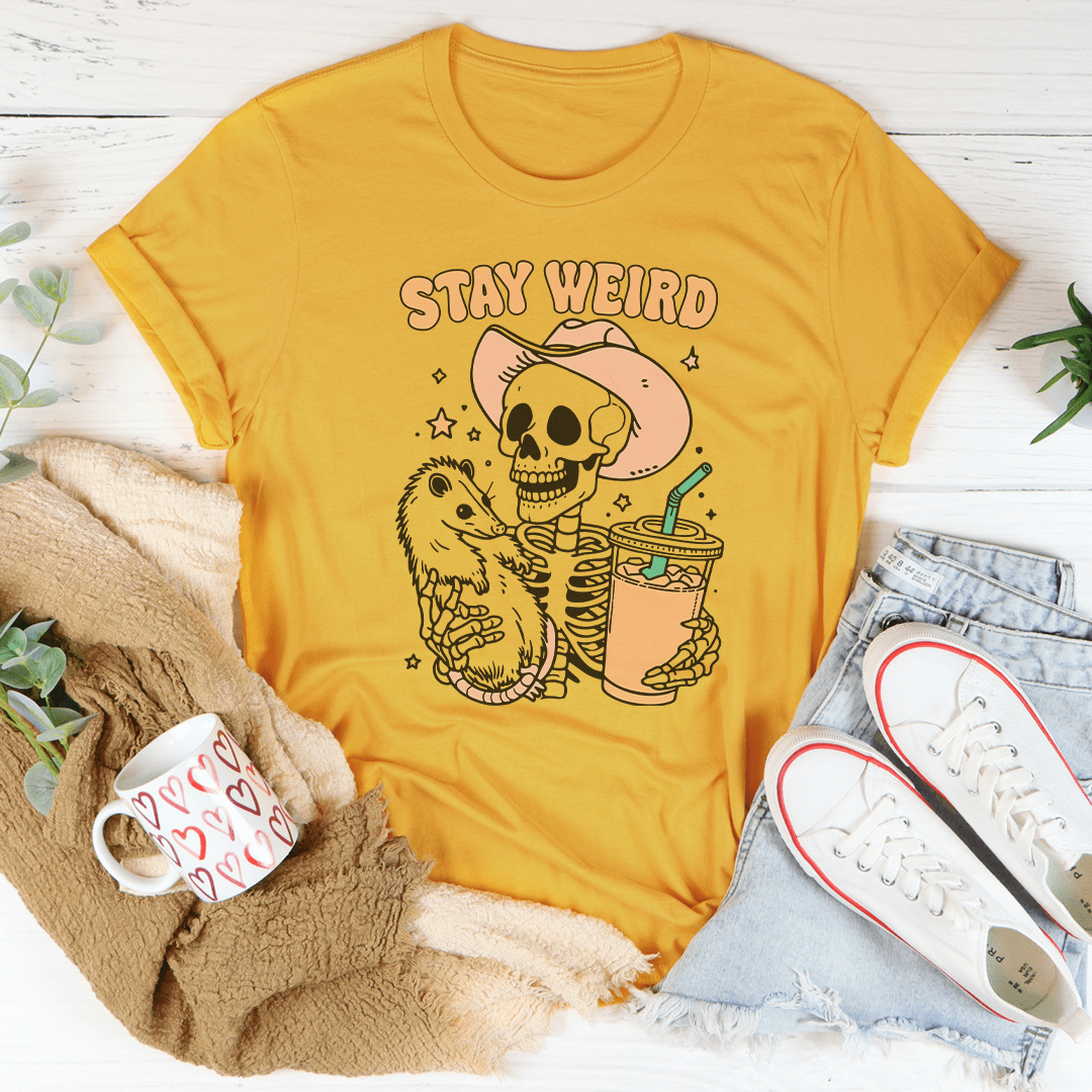 Stay Weird Tee-2