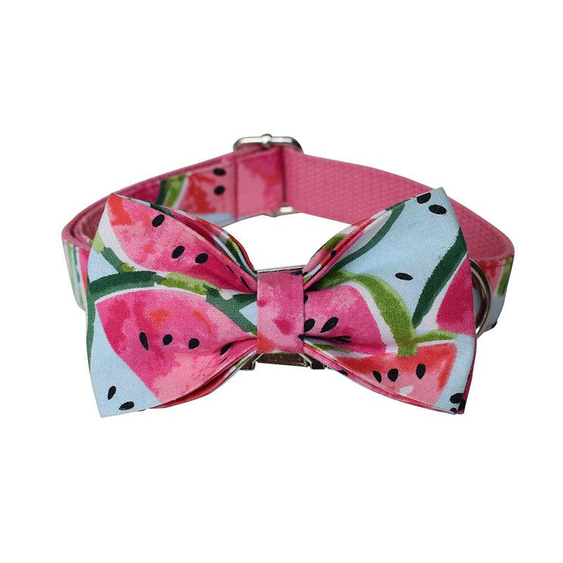 Nature-Inspired Floral Dog Collar And Leash Set-2