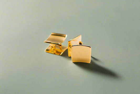 Golden Chic Dots Earrings-0