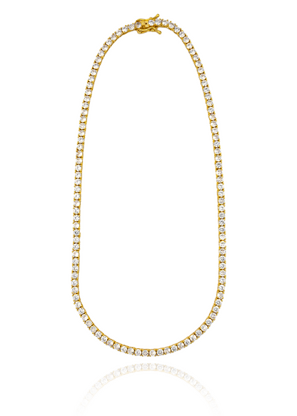 4mm CZ Tennis Bracelet (I450/H101)-3