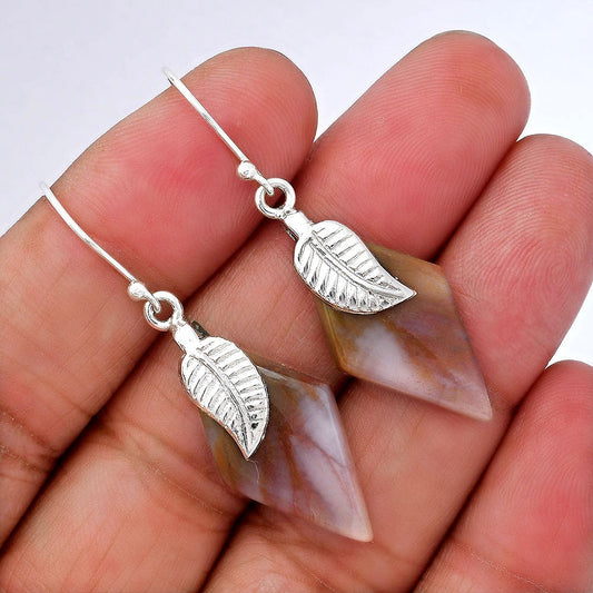 Natural Sandalwood Earrings E-1137 SDE87736-0