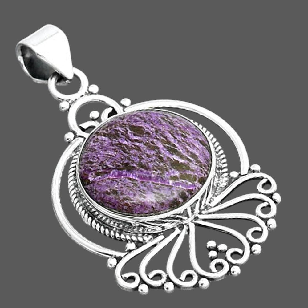 Natural Purpurite - South Africa Pendant P-1544 SDP155875-2