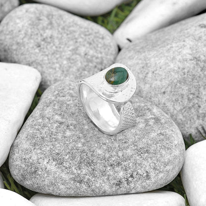 Adjustable Natural Larsonite Jasper Ring size-6 R-1319 SDR187165-1