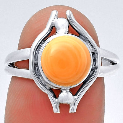 Natural Spiny Oyster Shell - Arizona Ring size-7 R-1663 SDR190774-0