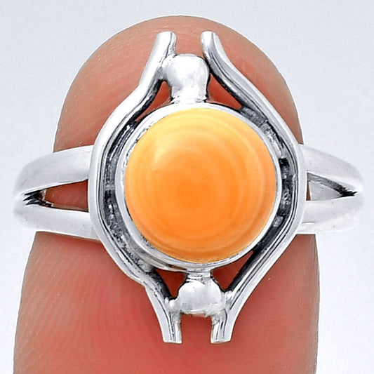 Natural Spiny Oyster Shell - Arizona Ring size-7 R-1663 SDR190774-0