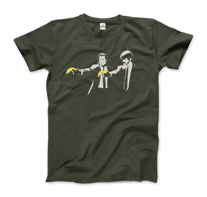 Banksy Pulp Fiction Street Art T-Shirt-8