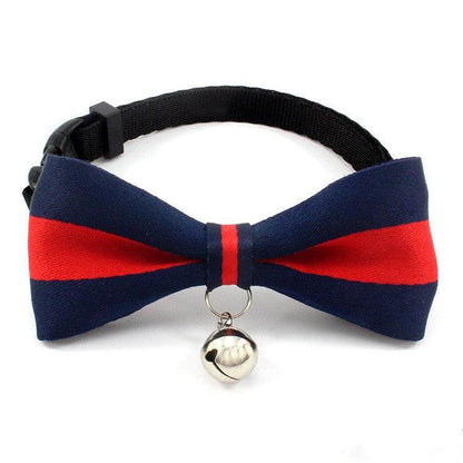 British Monochrome Nylon Cat Bell Collar-5
