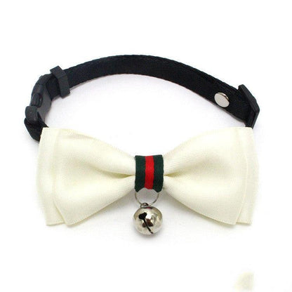 British Monochrome Nylon Cat Bell Collar-2
