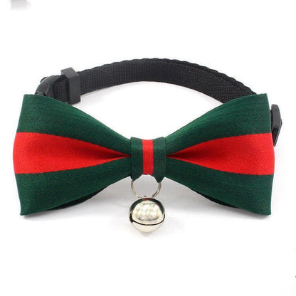 British Monochrome Nylon Cat Bell Collar-4