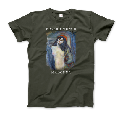 Edvard Munch - Madonna, 1894 Artwork T-Shirt-5