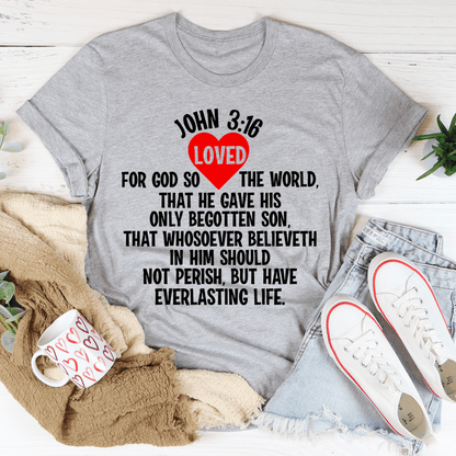 For God So Loved The World Tee-1