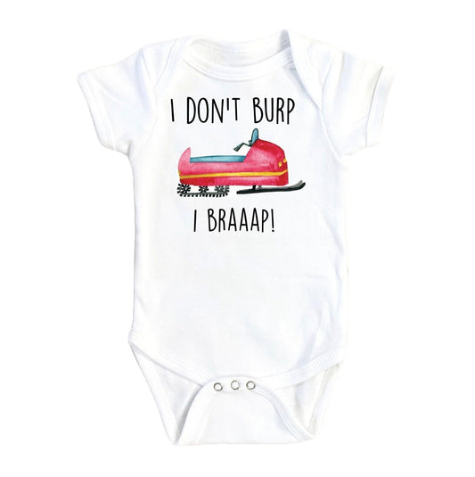 Snowmobile  - Baby Boy Girl Clothes Infant Bodysuit Funny Cute Newborn-0
