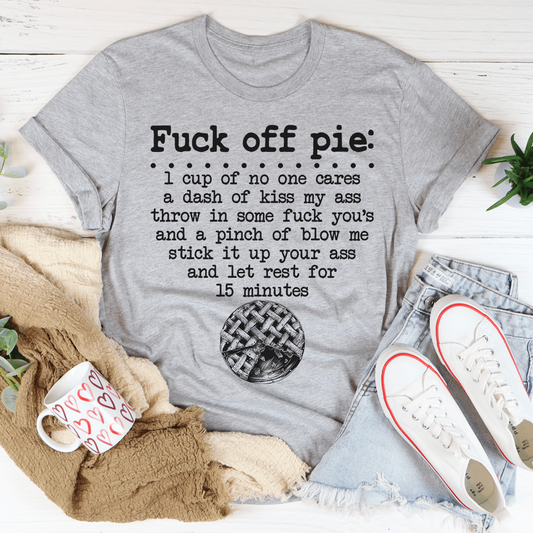 Pie Recipe T-Shirt-2