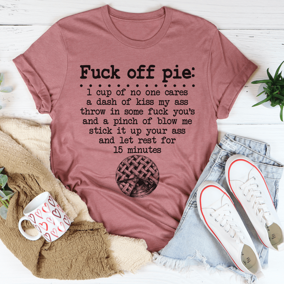 Pie Recipe T-Shirt-1