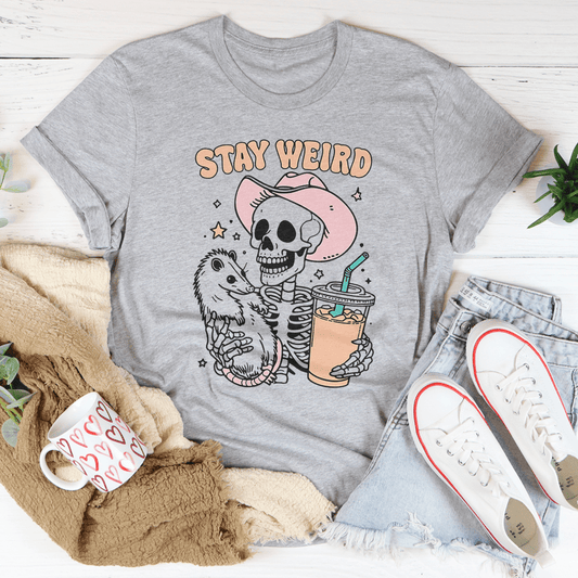 Stay Weird Tee-0